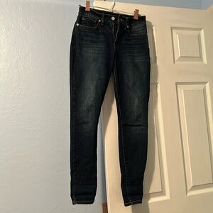 Lucky Brand Mid Rise Super Skinny Jeans, Size 27